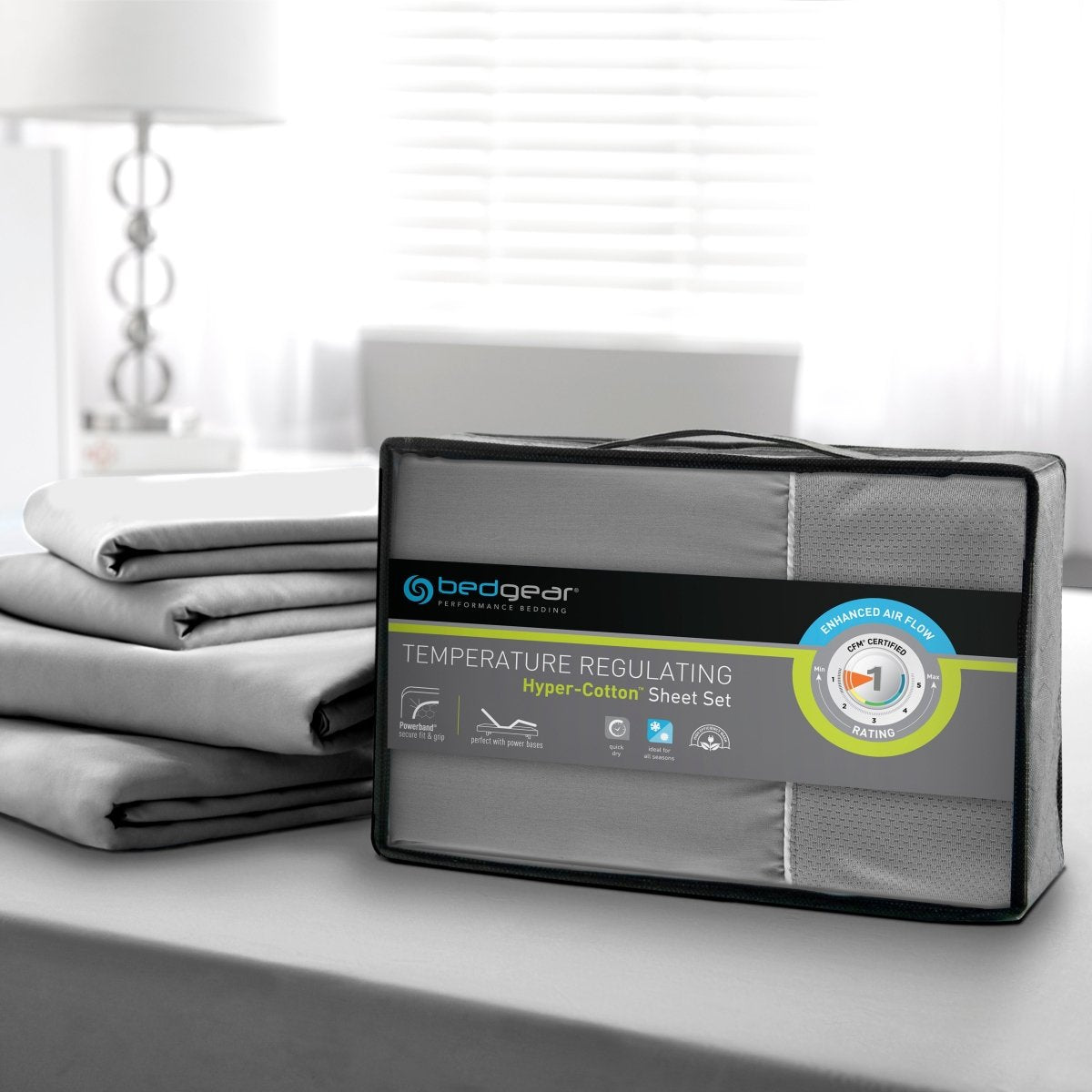 BedGear - Hyper-Cotton Performance Sheets - Canadian Mattress Wholesalers