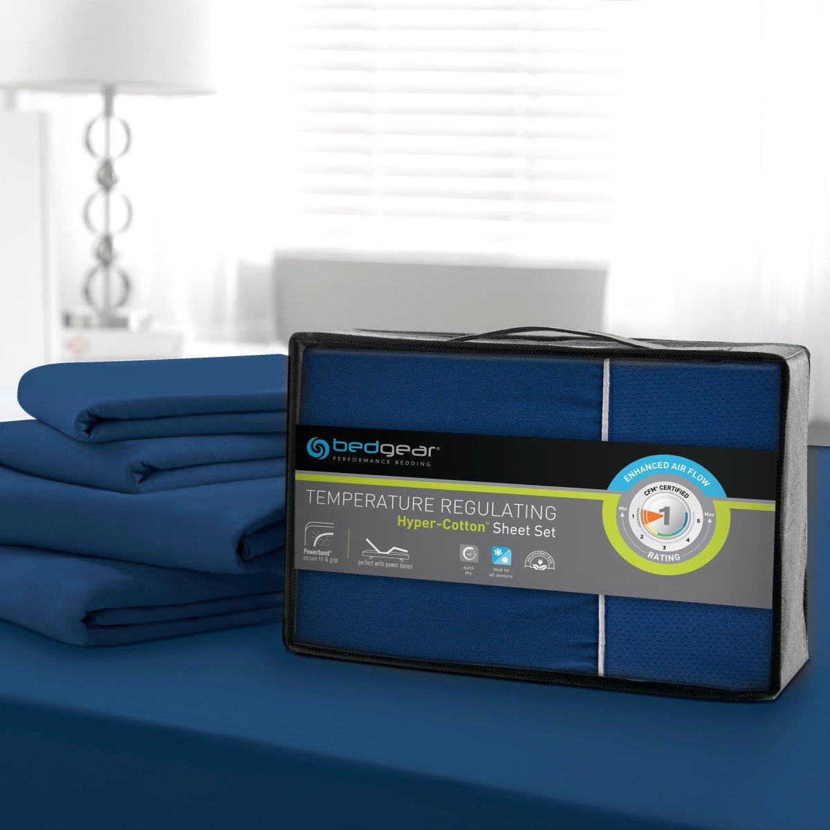 BedGear - Hyper-Cotton Performance Sheets - Canadian Mattress Wholesalers