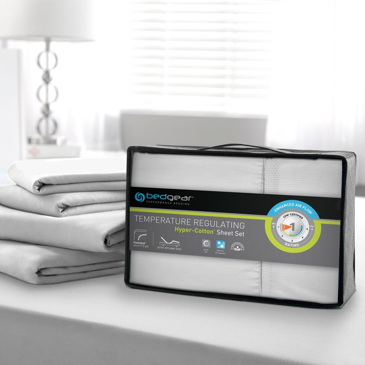 BedGear - Hyper-Cotton Performance Sheets - Canadian Mattress Wholesalers