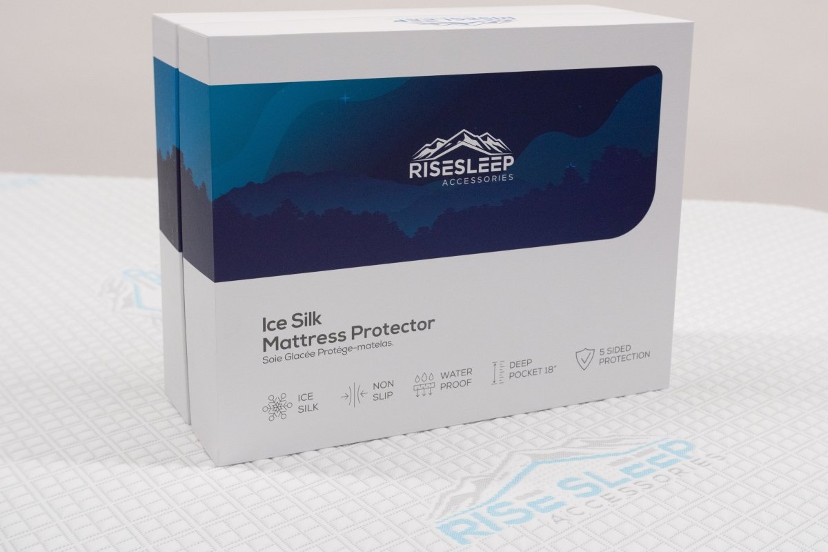 RiseSleep Accessories - Ice Silk Mattress Protector - Canadian Mattress Wholesalers