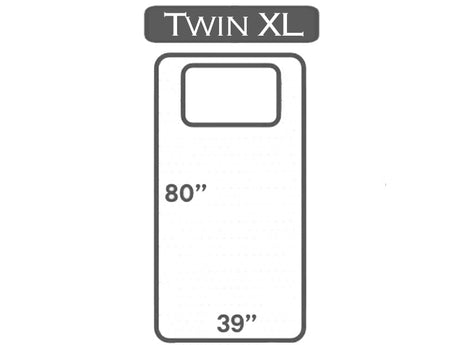 Twin XL mattress in Edmonton, providing extra length for taller individuals while maintaining a compact footprint.